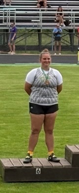 State Bound Girls Shot Put